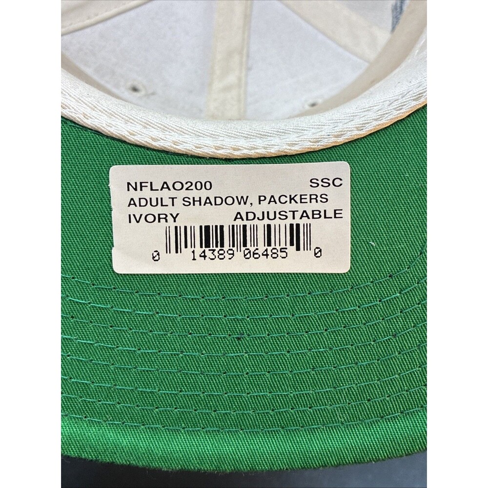 90s Green Bay Packers Sports Specialties Shadow Laser Snapback NFL Hat cap rare - Picture 7 of 10